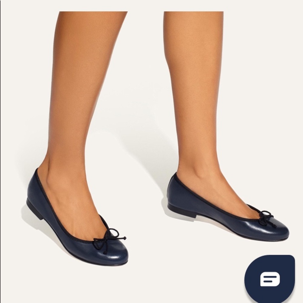 Margaux Demi Flats - Black